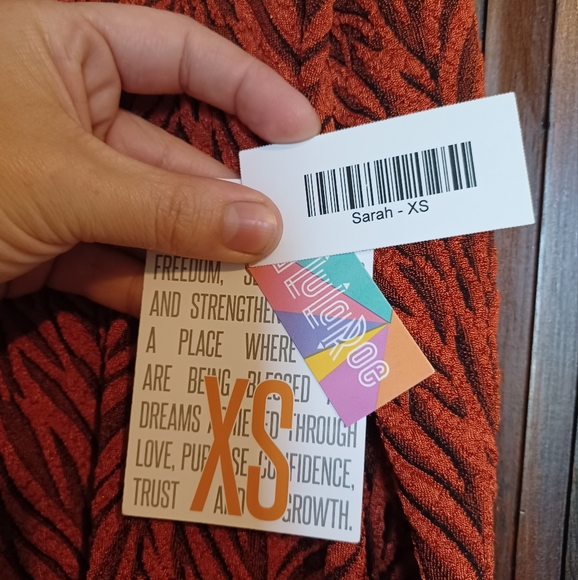 Lularoe Sarah, NEW with tags, XS - Picture 3 of 4